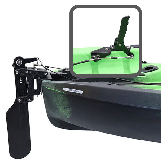 #7202 - Flint QC Rudder System - Hand Steer image 0