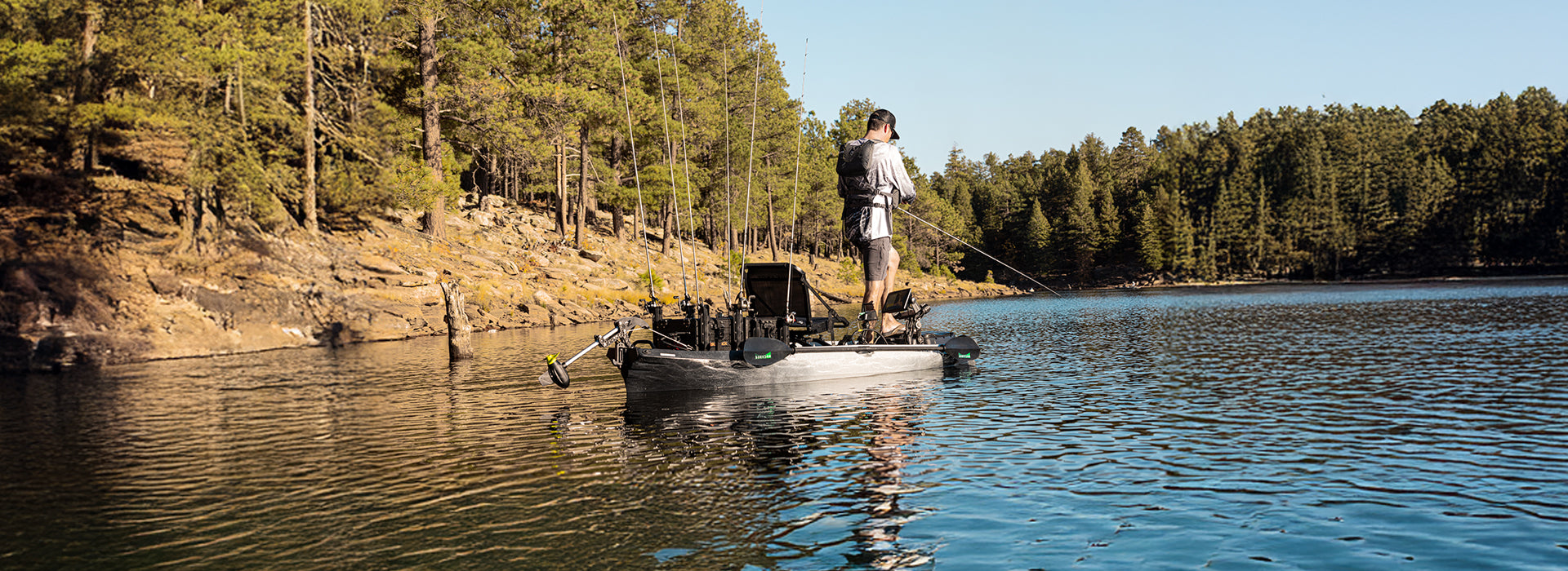 NuCanoe Unlimited NuCanoe Unlimited Fully rigged and fishing