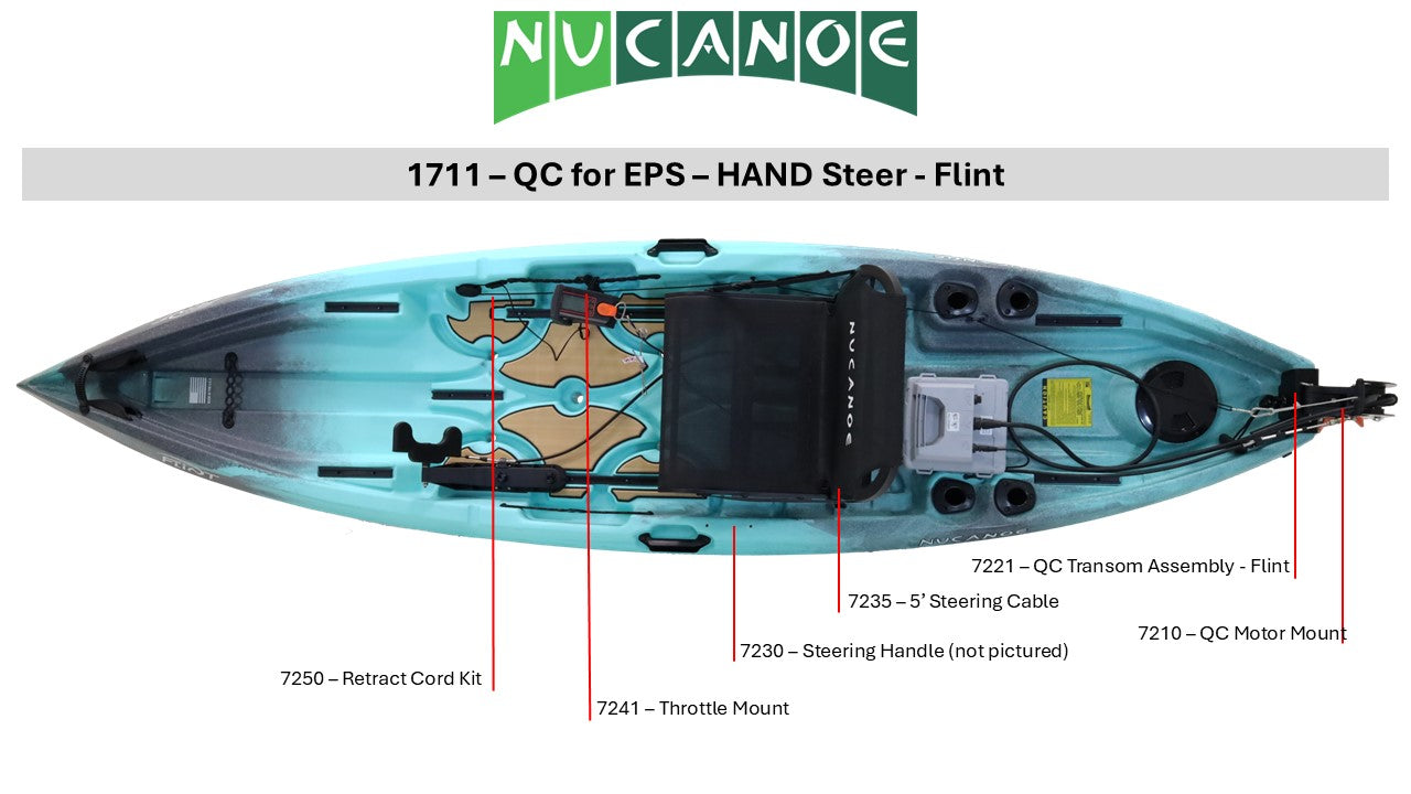 #1711 - QuickConnect for EPS - HAND Steer - Flint