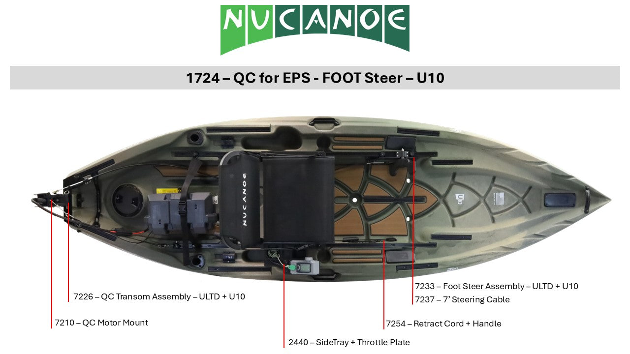 #1724 - QuickConnect for EPS - FOOT Steer - U10