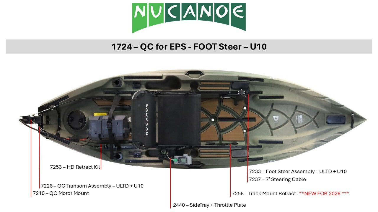 #1724 - QuickConnect for EPS - FOOT Steer - U10