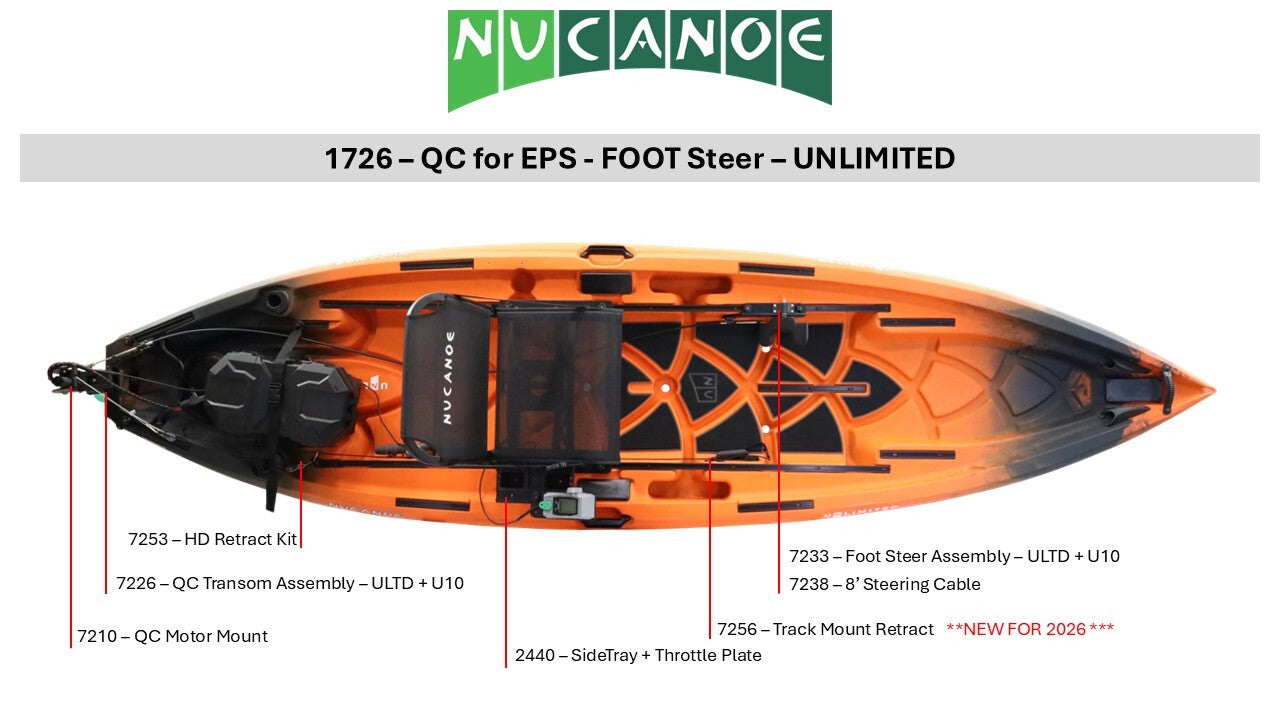 #1726 - QuickConnect for EPS - FOOT Steer - UNLIMITED