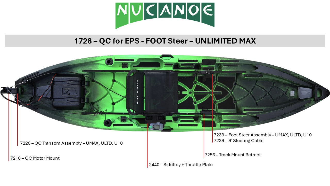 #1728 - QuickConnect for EPS - FOOT Steer - UMAX