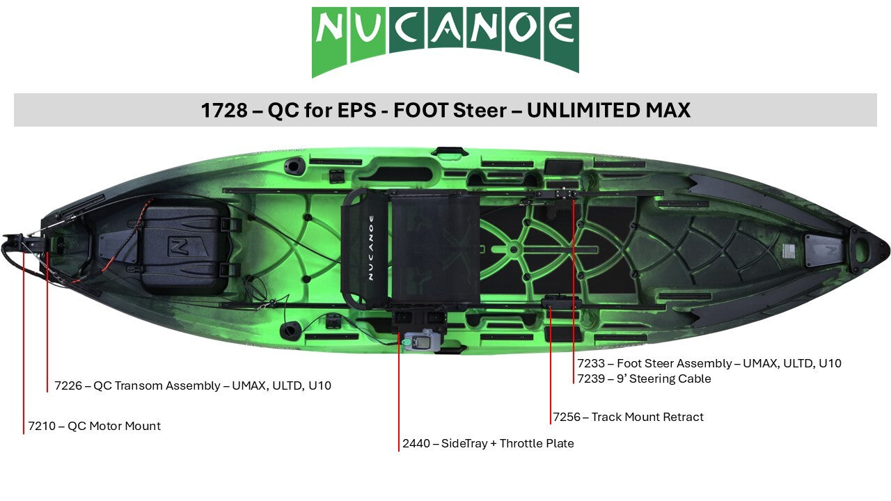 #1728 - QuickConnect for EPS - FOOT Steer - UMAX