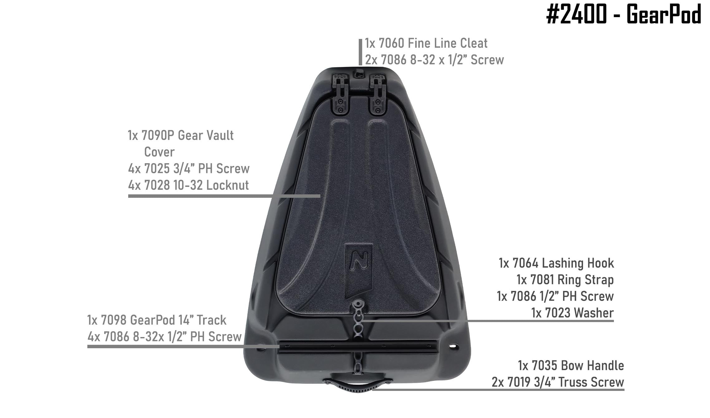 #2400 - NuCanoe GearPod