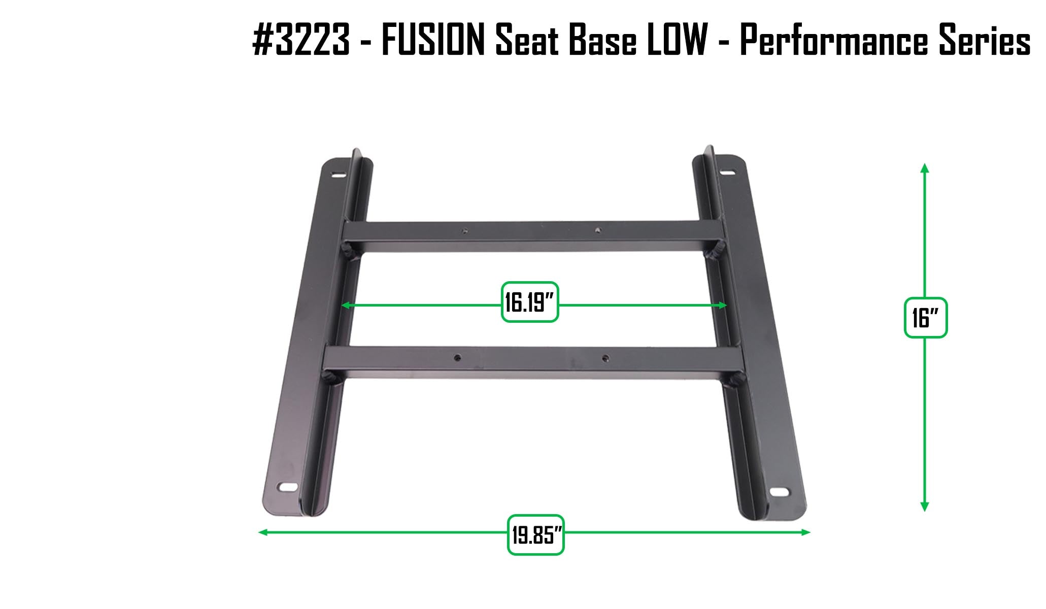 #3223 - Low CG Seat Base - Flint & Pursuit