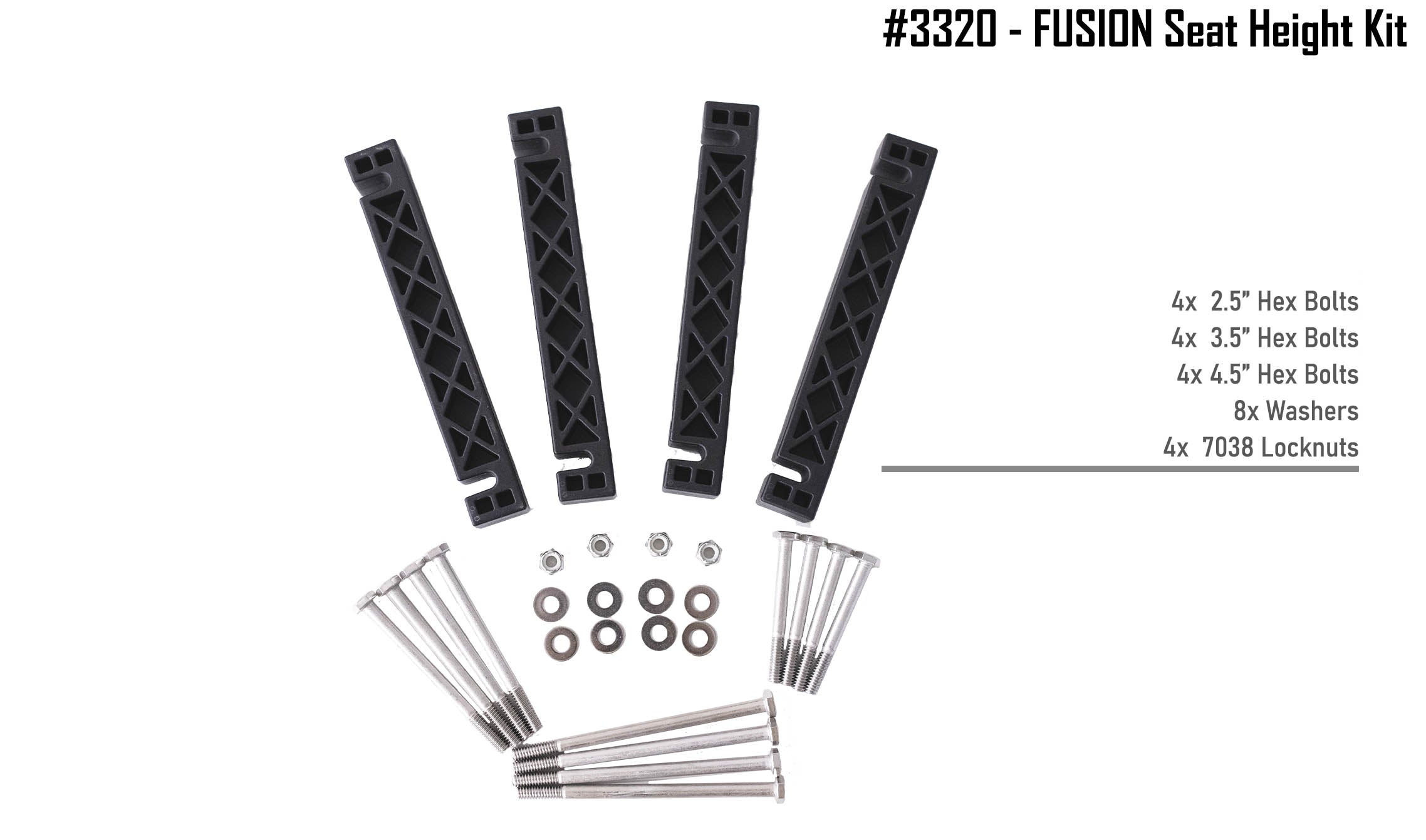 #3320 - Fusion Seat Height Kit