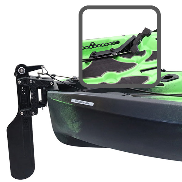 Canoe Rutter QuickConnect Rudder System – NuCanoe Inc