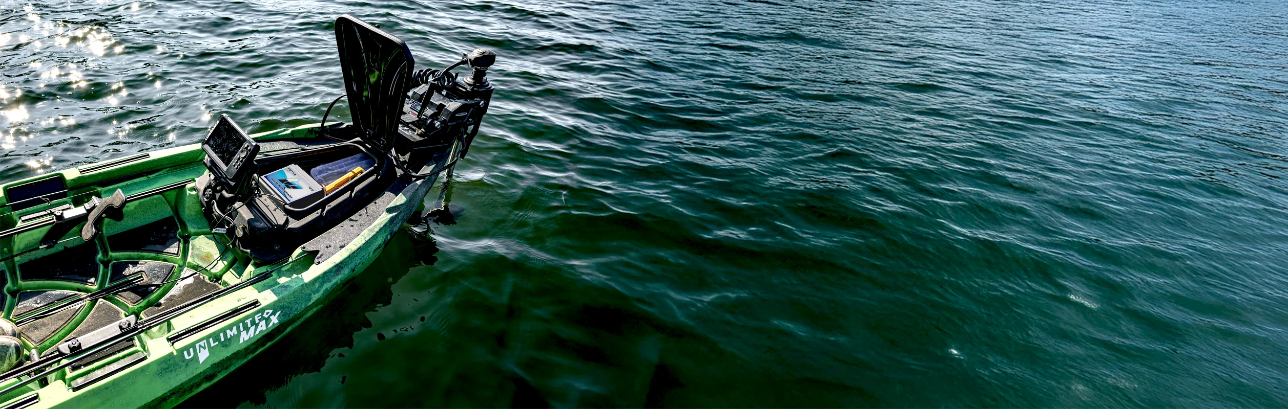 NuCanoe Unlimited Fully rigged and fishing