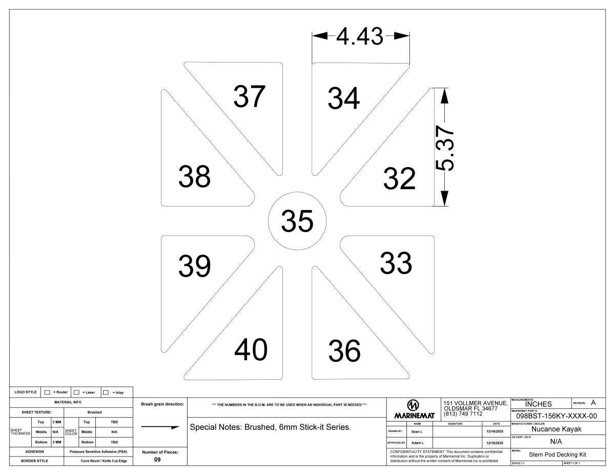 UMAX SternPod Decking Kit