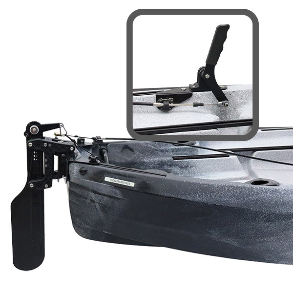 #7206 - UNLIMITED QC Rudder System - Hand Steer image 0