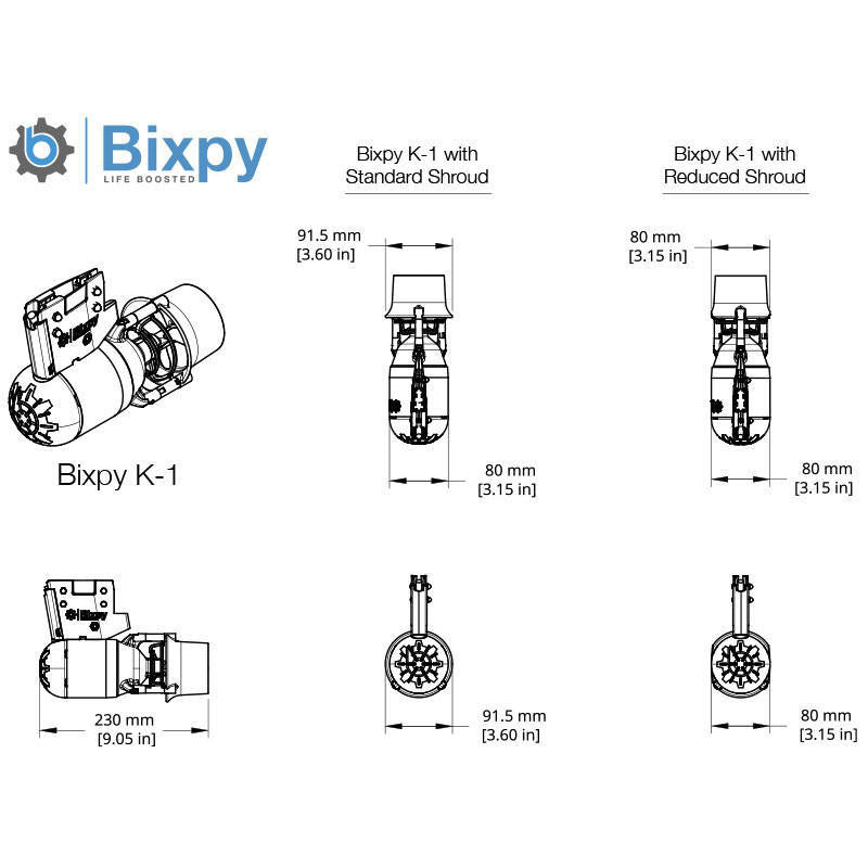 Bixpy  K-1 Outboard Kit™
